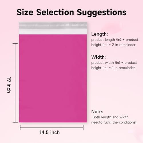 Poly Mailers Shipping Bags with Strong Adhesive, Waterproof Mailing Bags for Clothing, T-Shirts, and Small Business Shipping - Image 2