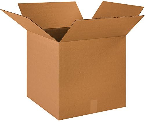 BOX USA Shipping Boxes 18"L x 18"W x 18"H, 20-Pack Medium Corrugated Cardboard Boxes for Shipping, Mailing, Packing, Packaging and Storage by BOXUSA