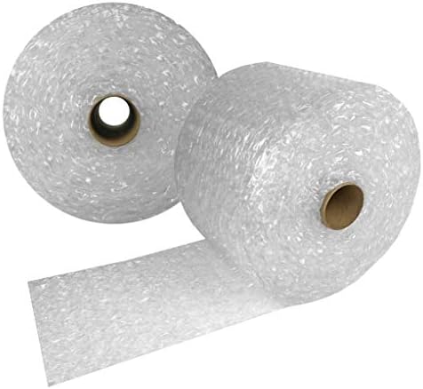 UBOXES Bubble Cushioning Roll - 130 ft x 12'' Wide, Large 1/2'', Bubbles Clear, Bubble Clear Wrap For Packing, Moving & Shipping by StarBoxes