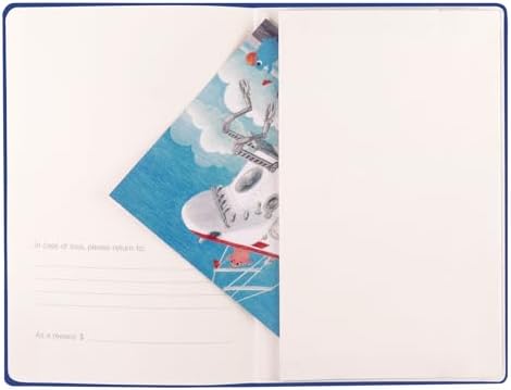 Comix Lined Journal Notebook for Women Men, Journaling Notebooks for Office School Home, 240 Pages, 5.5" x 8.3", College Ruled, A5, Hardcover, Navy Blue (Pack of 3) - Image 5
