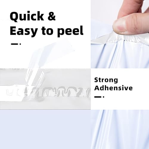 POLYSELLS 7.5x10.5 White Poly Mailers 4000 Pack Shipping Bags for Clothing - Image 4
