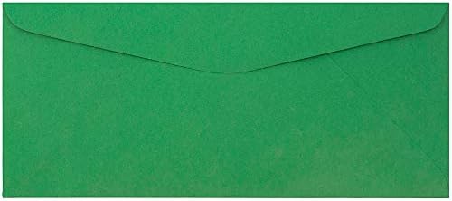JAM PAPER #9 Business Colored Envelopes - 3 7/8 x 8 7/8 - Green Recycled - Bulk 250/Box by JAMPaper