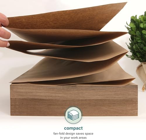 Elementree Brown Packing Paper Sheets for Moving & Shipping - 250 Count (229 Feet) - 14.5" x 11" Sheet Size - Sustainable Void Fill Packaging Made in the USA - Kraft Paper Thickness (00923) - Image 4