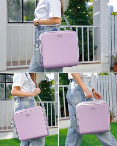 Zipper Binder 3 Inch D-Ring 3 Ring with Water Bottle Holder - Image 6