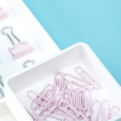 Paper Clips Binder Push Pin Set, Assorted Sized Binder Clips - Image 3