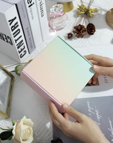 50 Pack 6x6x2 Inch Small Shipping Boxes, Colored Cardboard Boxes for Shipping Mailing Packing - Image 6