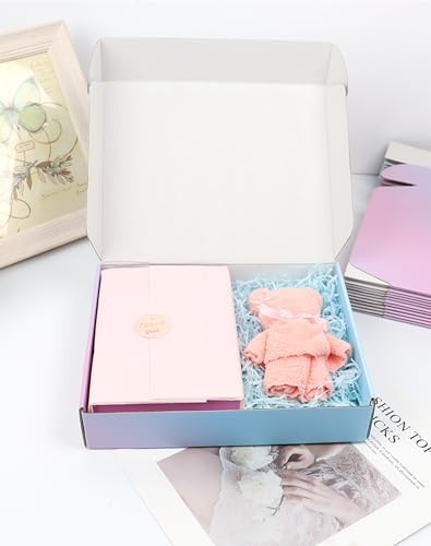 Shipping Boxes 10"x8"x2" Cardboard Boxes: 30-Pack Purple Gradient Mailer Box - Boxes for Packaging Small Business - Image 5