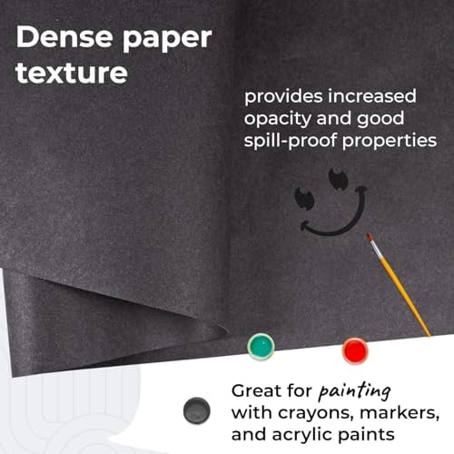 Black Kraft Paper Roll, 36" x 8640" (720 feet) - USA-Made, IDL Packaging - Image 4