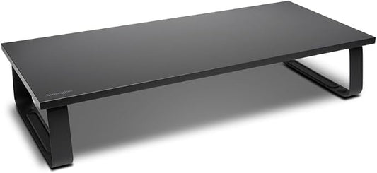 Kensington Extra Wide SmartFit Monitor Stand, Ergonomic Height Adjustable, for Monitors up to 32 Inches and MacBook M1/M2/M3/M4 (K55726WW) Black by Unknown