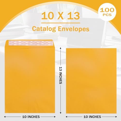 Goefun 10x13 Manilla Envelopes, 100 Pack - Image 3
