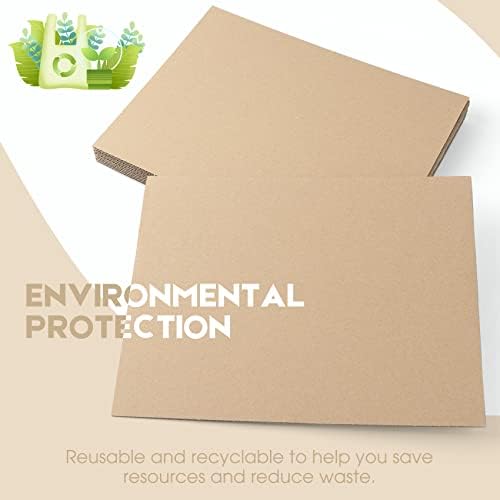 Golden State Art 10 Pack 8.5x11 Corrugated Cardboard Sheet Flat 1/8" Insert - Image 7