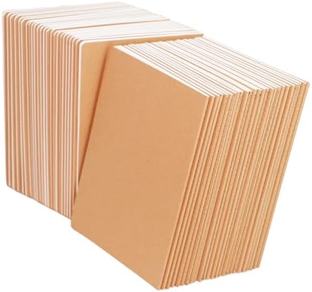 48 Pack A5 Lines Notebook Bulk Kraft Cover College Ruled, Lined Paper Travel Journals Composition Diary Subject Notebooks Planner, 60 Pages, 8.3”x 5.5” by Unknown
