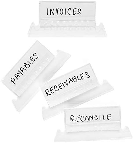 Blue Summit Supplies 25 Extra Capacity Hanging File Folders, Letter Size, 2 Inch Expansion, Wide, Reinforced 12pt Paper, Assorted Colors - Image 9