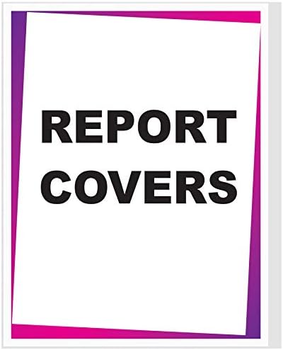 C-Line Vinyl Report Covers, Sliding Bar, 8.5 X 11, Clear/clear, 100/box - Image 2