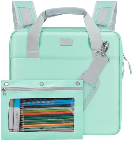 Realove 3 inch Zipper Binder 3 Ring with Pencil Pouch,Backpack Style by Unknown