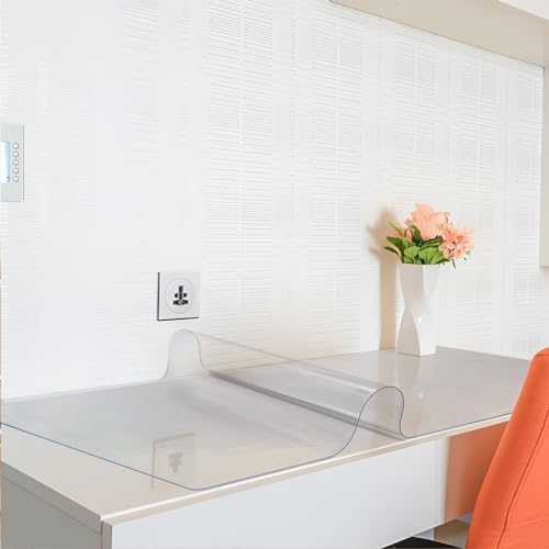 Vicwe Clear Table Cover Protector, 36 x 78 Inch Table Cover, Anti-Scratch - Image 6