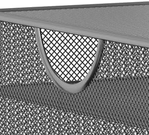 EasyPAG Paper Trays for Classroom 14 Tier Mesh Desk Organizer Shelves with Handle A4/Letter Size File Folder Organizer Shelf for Office, School, Home, Silver - Image 7