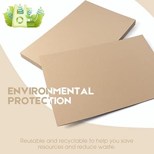 Golden State Art 10 Pack 11x17 Corrugated Cardboard Sheet 1/8" Flat Inserts - Image 7