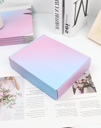 Shipping Boxes 10"x8"x2" Cardboard Boxes: 30-Pack Purple Gradient Mailer Box - Boxes for Packaging Small Business - Image 6