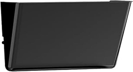 MINDEPOT 1 Pockets Acrylic Wall File Organizer, Wall File Holder Black by MINDEPOT