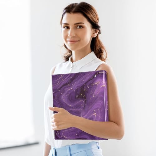 3 Ring Binder 1.5 Inch Clipboards Binders with Interior Pockets Round Ring Binder for Office Supplies and School - Image 5