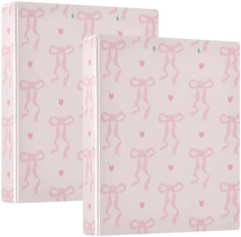 3 Ring Binder 1.5 Inch Clipboards Binders with Interior Pockets Round Ring Binder for Office Supplies and School by KICPOAY
