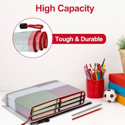 36pcs Mesh Zipper Pouch Bags,A4 Letter Size Zipper Mesh Document Pouch - Image 3