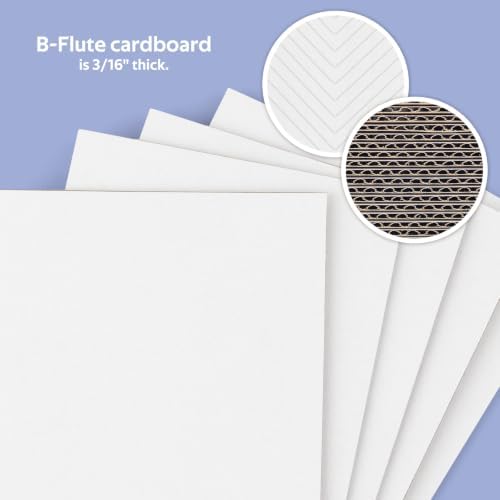 Golden State Art 10 Pack 24x36 Corrugated Cardboard Sheets - Image 3