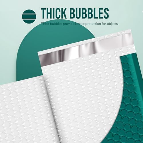 Fuxury Thick Bubble Mailers 8.5x12” 40 Pack Large Bubble Envelopes - Image 4