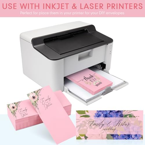 Jutom #10 Letter Size Kraft Envelopes, Pink, 500 Pcs - Image 5