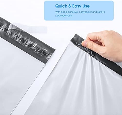 Metronic Poly Mailers 24×24 50 Pcs Large Shipping Bags for Clothes White - Image 4