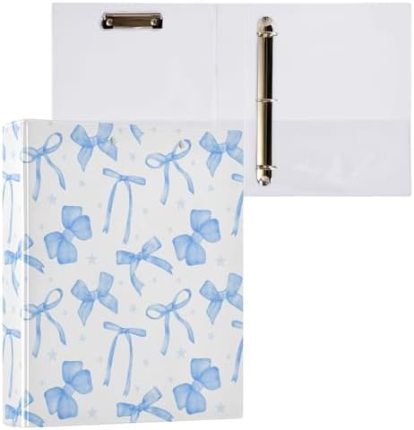 3 Ring Binder 1.5 Inch Clipboards Binders with Interior Pockets Round Ring Binder for Office Supplies and School by KICPOAY