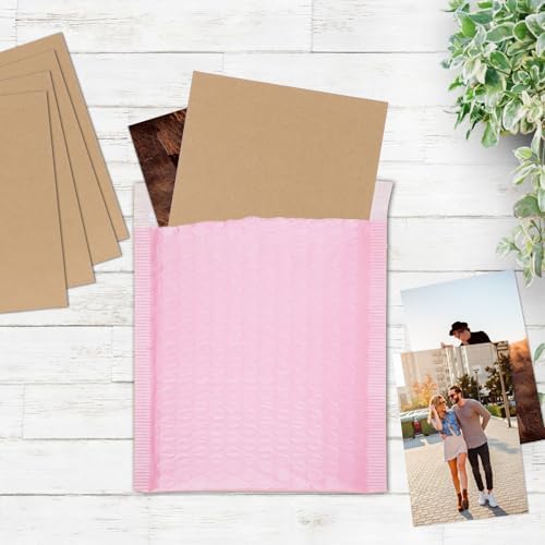RLAVBL 100 Pack 8.5x11 Corrugated Cardboard Sheets, Flat Cardboard Inserts for Shipping, Mailing, Packing, DIY Crafts - Image 6