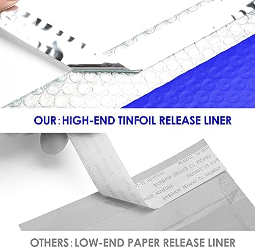 Metronic Blue Bubble Mailers 6x10 600 Pack Self-Seal Padded Envelopes Bulk - Image 2