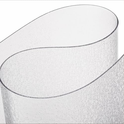 Clear Table Protector, USA Made, Safe, 29 x 53 Inch, 2mm Thick Pebble Textured Vinyl, Clear Table Pad for Kitchen Counter, Table Cover for Kitchen Wooden Table by ExactMade