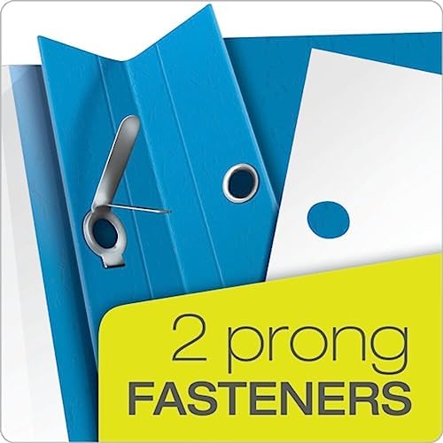 Oxford Clear Front Report Covers, Light Blue, Letter Size, 25 per Box (55801) - Image 4