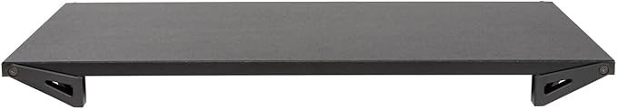 Allsop Lo Riser Monitor Stand for 32" Monitors, Extra Wide Platform, Black | Adjustable Monitor Stand for 32 Inch Screens, Ergonomic Desk Riser, Wide Platform, 30 lb Capacity, Black - Image 3