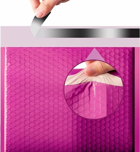 Metronic Bubble Mailers 10.5x16 Inch 500 Pack Large Bubble Mailers Pink - Image 4