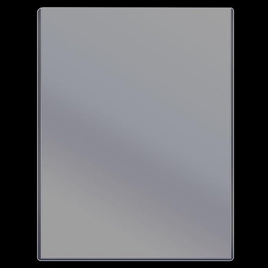 Teling 1 Pcs 8.5 x 11 Inch Rigid Sheet Protectors, Clear Plastic Document Sleeves, Hard Document Holder, Birth Certificate Protector Certificate Holder Clear Paper Protector for Important Documents by Teling