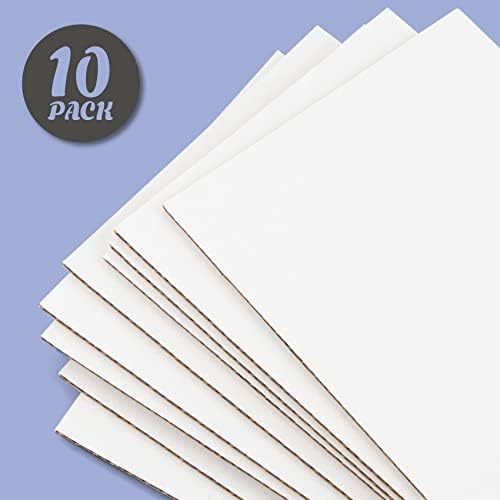 Golden State Art 10 Pack 12x12 Corrugated Cardboard Sheets - Image 4