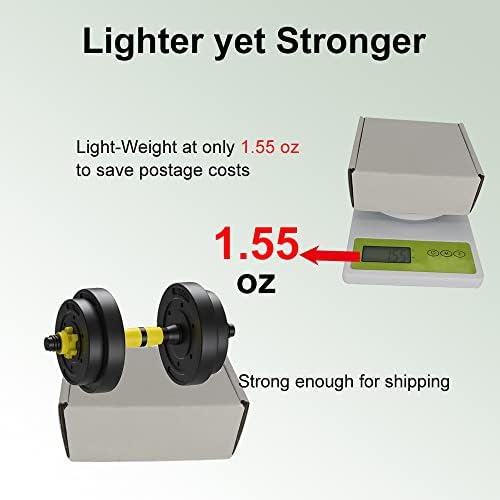 50 Pack 5x5x2'' Small Shipping Boxes, White Corrugated Cardboard Literature Mailers, Mailing Packaging Supplies for Small Business (W552-50) - Image 3
