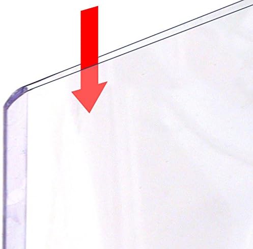 StoreSMART - Rigid Print Protectors 50-Pack - 8" x 10" - Top Loaders - HPP8X10-50 - Image 2