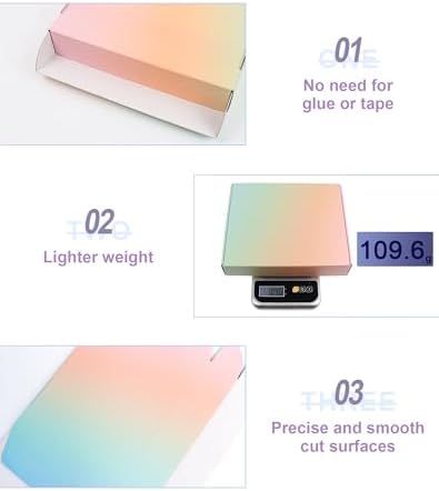 30 Pack 10x8x2 in Shipping Boxes, Shipping Boxes for Packaging Small Business, Colored Medium Corrugated Cardboard Mailer Boxes - Image 4