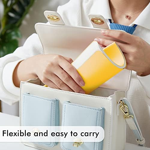 36 Pack Soft Cover Journal Bulk, Feela Lined Blank Travel Journal for Women Men Writing, Notebooks College Ruled for Work, Note Taking Notebook School Business Supplies, 8.2” x 5.5”, A5, Yellow - Image 5