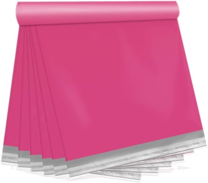 Poly Mailers Shipping Bags with Strong Adhesive, Waterproof Mailing Bags for Clothing, T-Shirts, and Small Business Shipping by Unknown