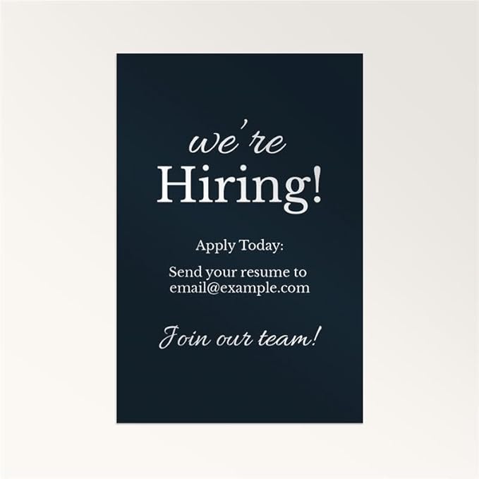 STAPLES - Personalized Semi-Gloss Poster - 24W" x 36L" Custom Print - Ideal for Home or Office Décor (Dark)