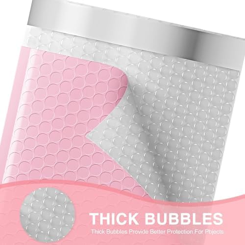 Metronic 1000 Pack Bubble Mailer 6x10 Inch Light Pink Padded Envelopes Bulk - Image 4