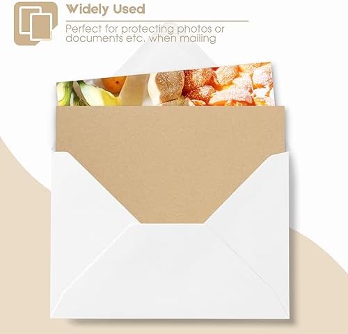 Golden State Art 10 Pack 8x10 Corrugated Cardboard Sheets 1/8" Flat Inserts - Image 5
