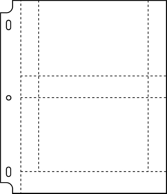 Samsill 4x6 Photo Pages for 3-Ring Binder - 4x6, 50 Pack, Holds 200 Pictures, Each 2-Pocket Photo Pages Hold Four 4 x 6 Pictures, 4x6 Photo Pockets, 4x6 Photo Sheet Protector - Image 9
