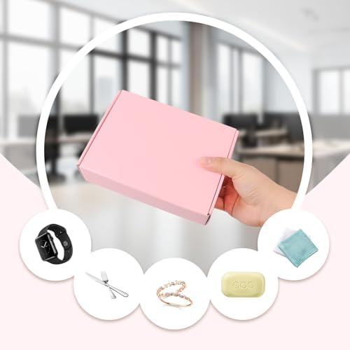 FORBFAN 7x5x2 Pink Shipping Boxes Small 30 Pack, Mailing Boxes for Small Business, Corrugated Cardboard Boxes for Shipping Packaging - Image 5